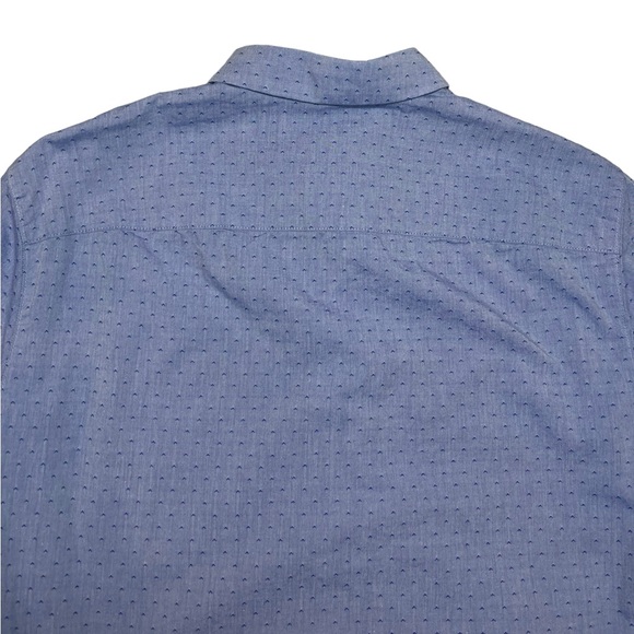 ⚡️SOLD⚡️Armani Exchange Men's Youth Ditsy-Print Dobby Shirt Slim Fit Button Down - Picture 10 of 16